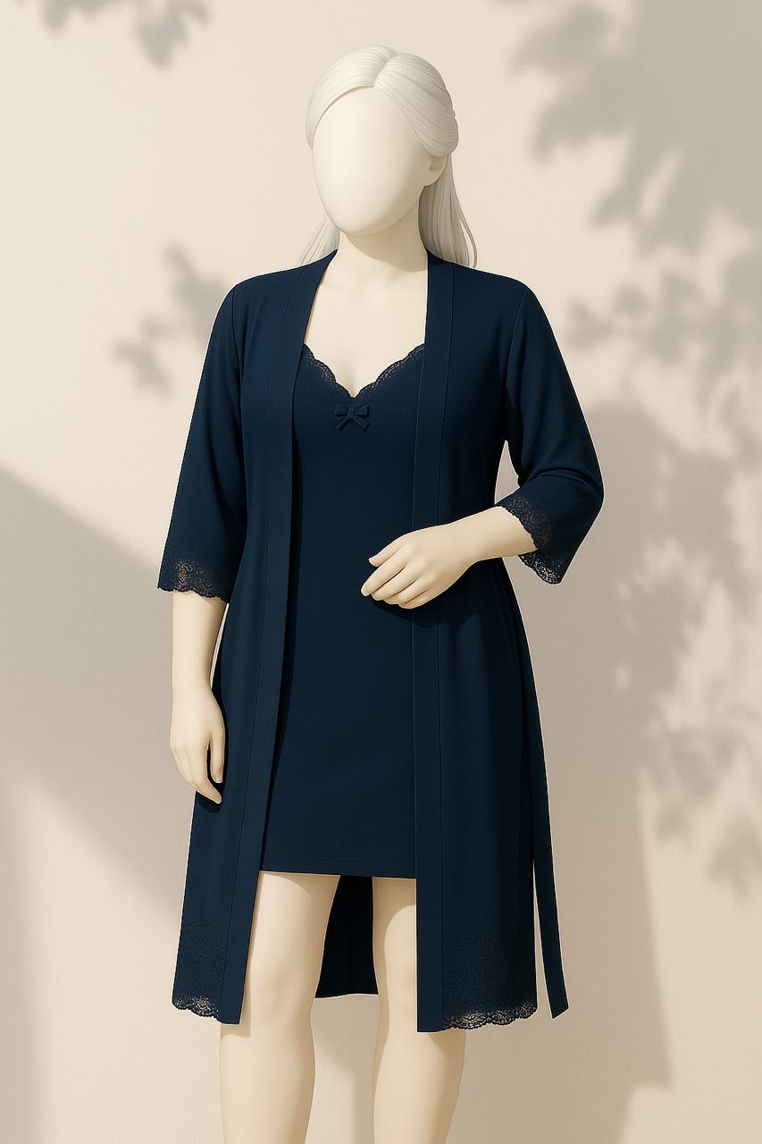 Women's Imported Nighty and Gown Set – Comfortable Sleepwear Set