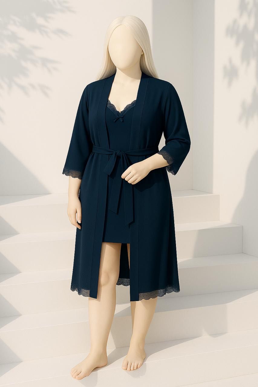 Women's Imported Nighty and Gown Set – Comfortable Sleepwear Set