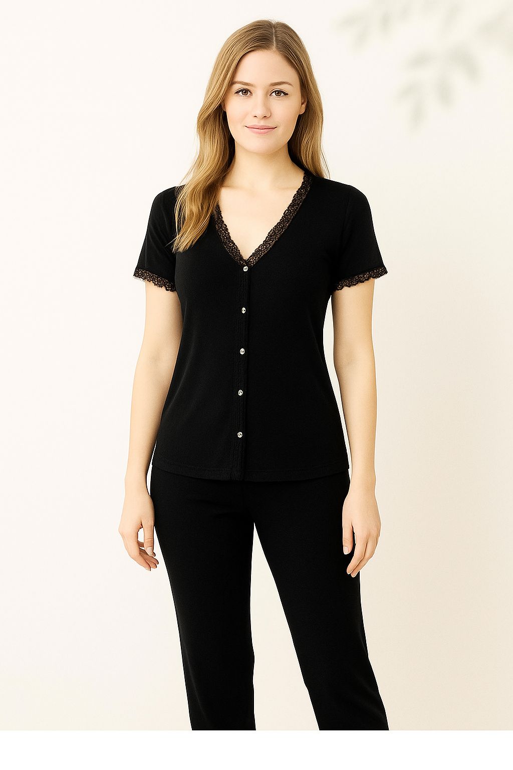 Vienna Nights – 2pc Imported Viscose Pajama Set
