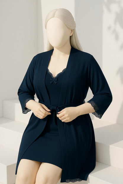 Women's Imported Nighty and Gown Set – Comfortable Sleepwear Set