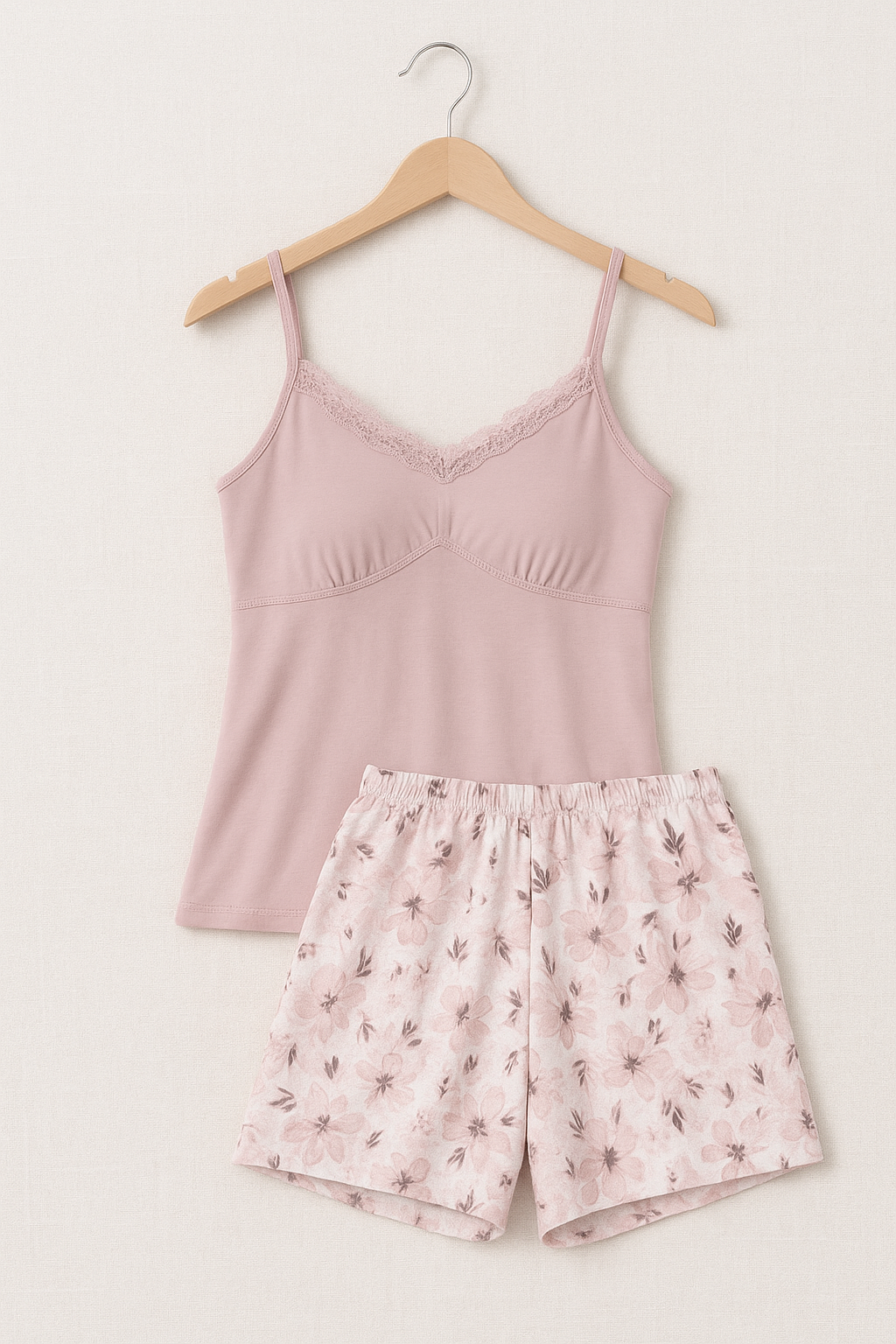 Women Imported Viscose Cami Top and Printed Shorts
