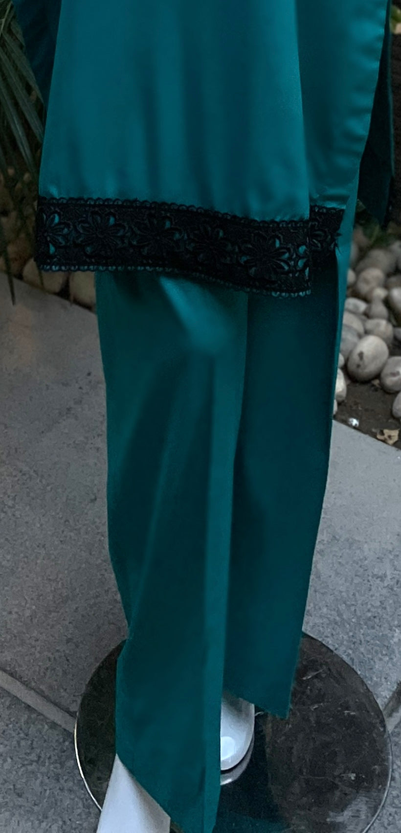 Women's Cambric 2 Piece Suit with Embroidery